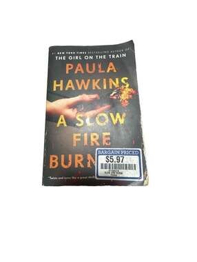 A Slow Fire Burning by Paula Hawkins Paperback